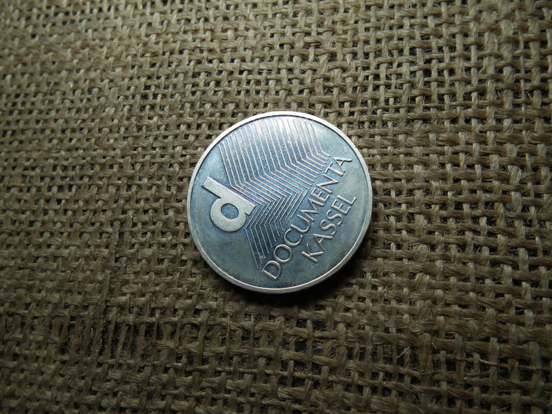 Németország , ezüst 10 euró 2002 J , euro , Documenta kortárs művészeti kiállítás 