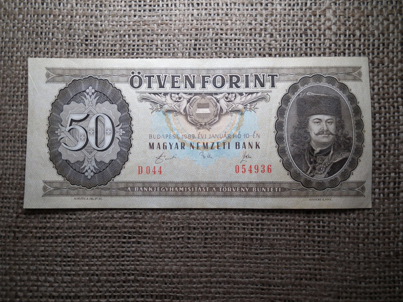 50 forint 1989