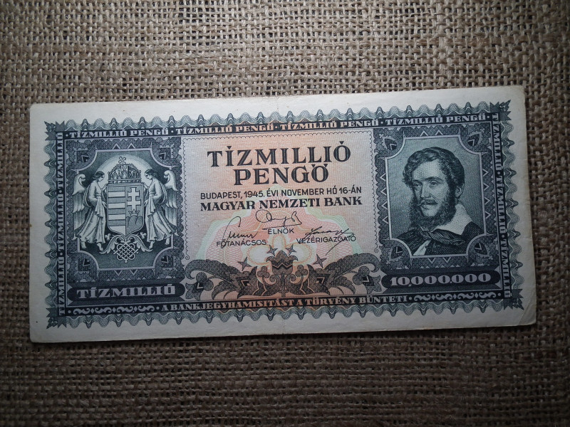Tízmillió pengő 1945 