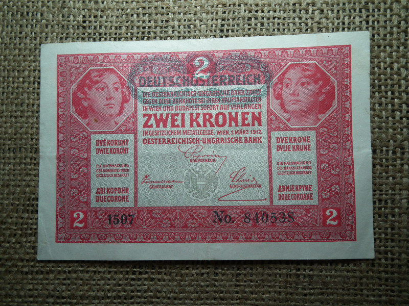 2 korona 1917 , DÖ 