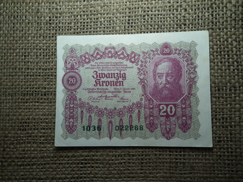 20 korona 1922