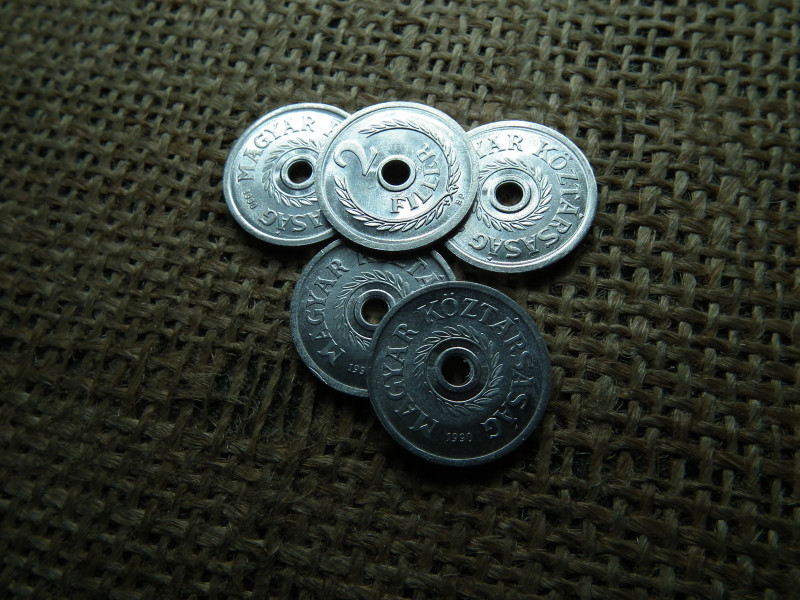 2 fillér 1990 , ár/db 