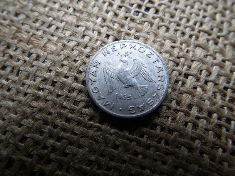 10 fillér 1955 