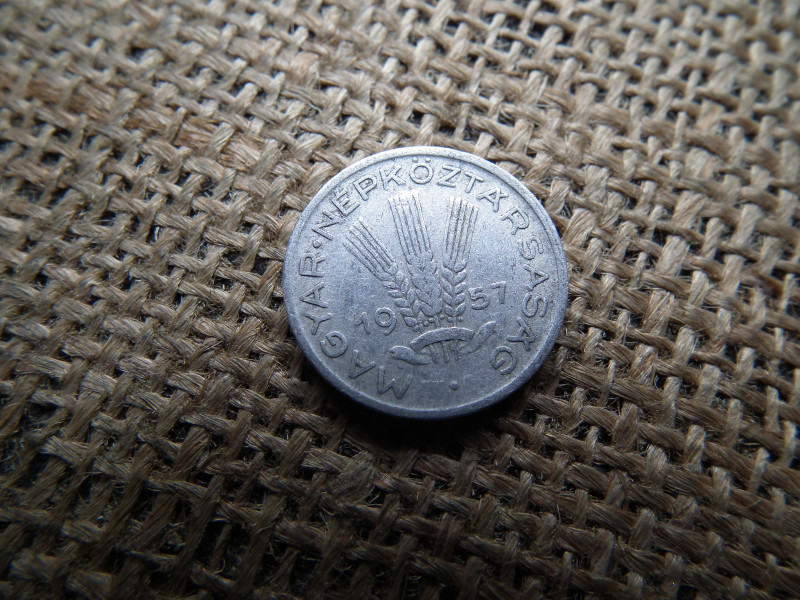 20 fillér 1957 