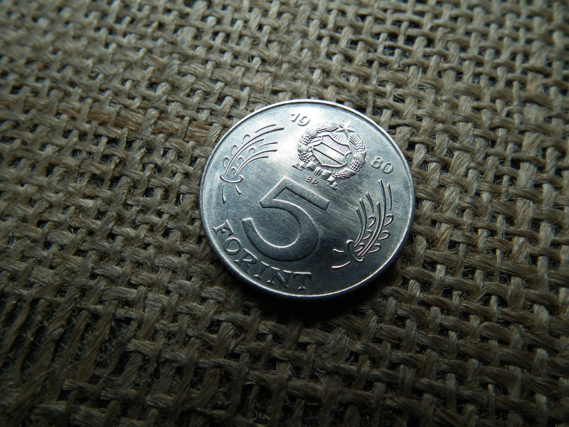 5 forint 1980