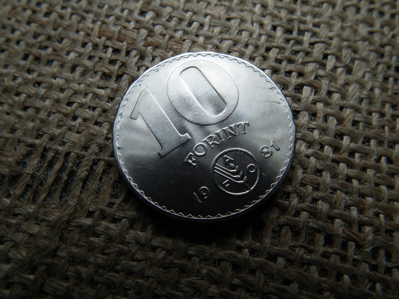 10 forint 1981 FAO 
