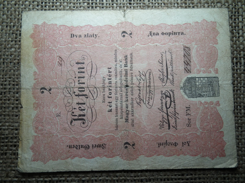 Kossuth Bankó , 2 forint 1848 -  1849 !