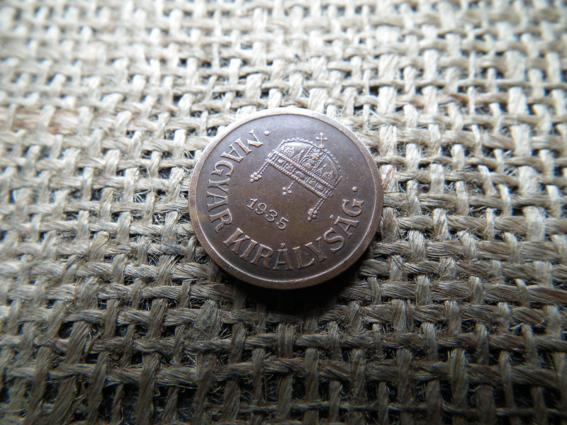 2 fillér 1935 , extra !
