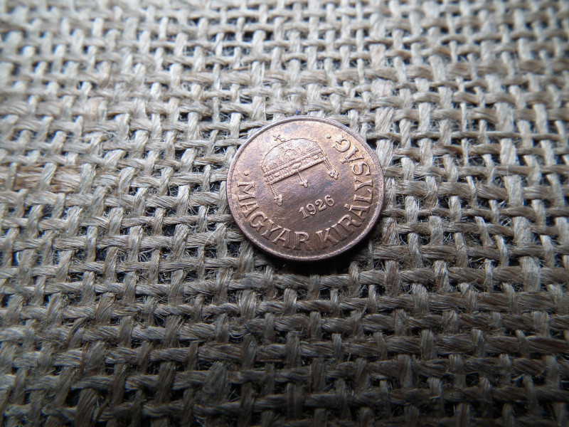 1 fillér 1926 , extra ! 