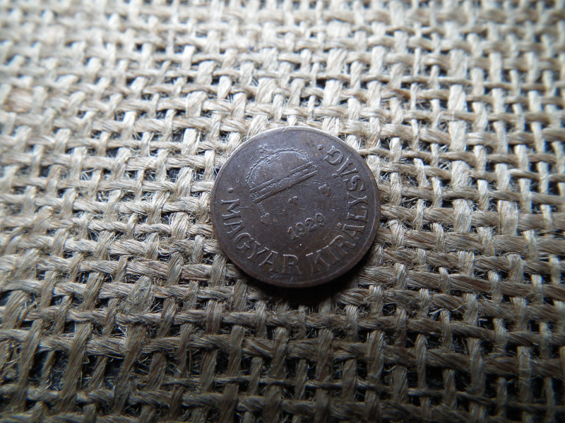 1 fillér 1929 , ritka 