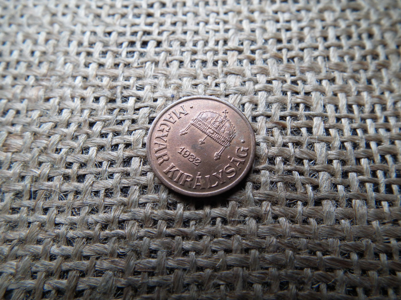 1 fillér 1932 , extra ! 