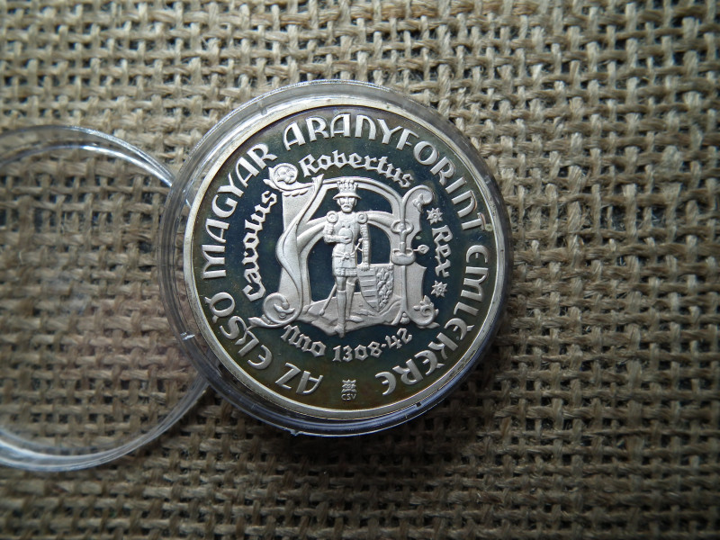 ELSŐ MAGYAR ARANYFORINT , EZÜST 200 Forint 1978  PP ! RITKA!