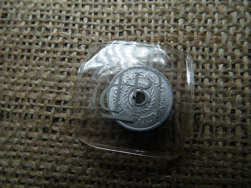 2 fillér 1961, BB, Budapest Bank, banki csomagolás