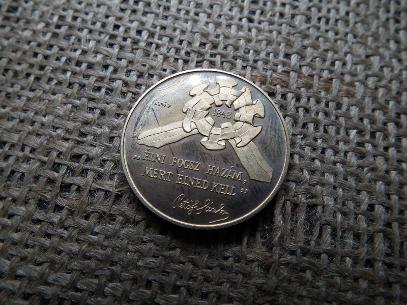 100 Forint 1998 PP . Az 1848-49-es Szabadságharc 150. évfordulójára