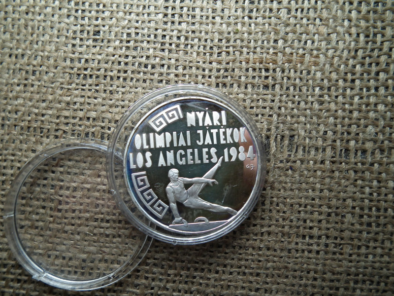 Ezüst 500 forint 1984 PP , Los Angeles 