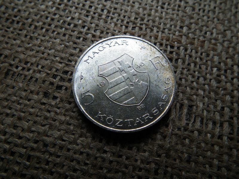 Ezüst 5 forint 1946 , ritka ,extra 
