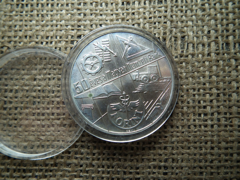 Ezüst 100 forint 1974 BU , Nemzeti Bank 