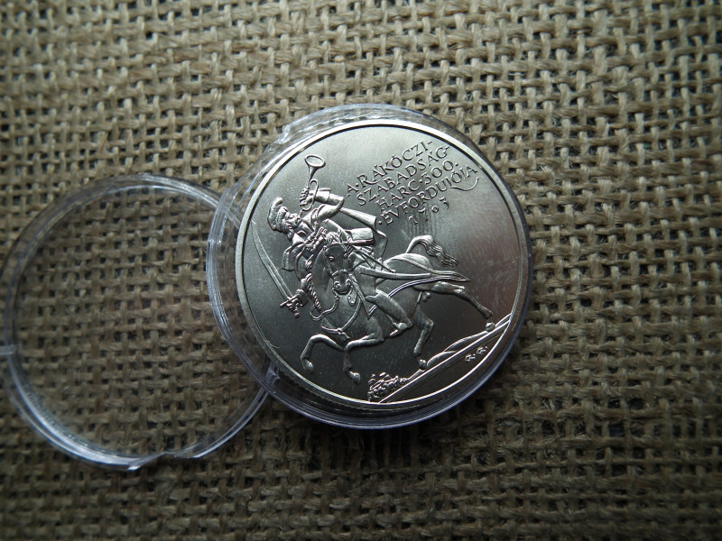 Ezüst 5000 forint 2003 BU , Rákóczi 