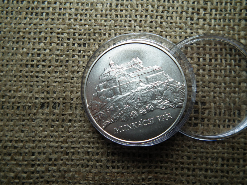 Ezüst 5000 forint 2006 BU , Munkácsi Vár 