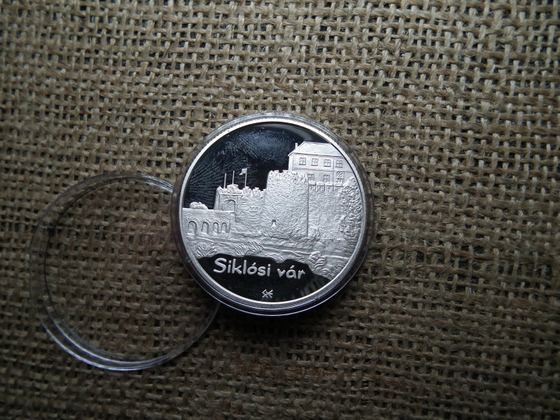 Ezüst 5000 forint 2008 PP , Siklósi Vár 