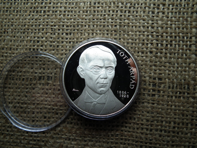 Ezüst 5000 forint 2011 PP , Tóth Árpád 