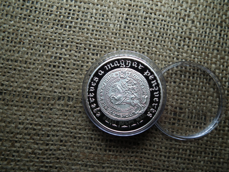 Ezüst 3000 forint 2001 PP , Ezeréves a Magyar pénzverés 