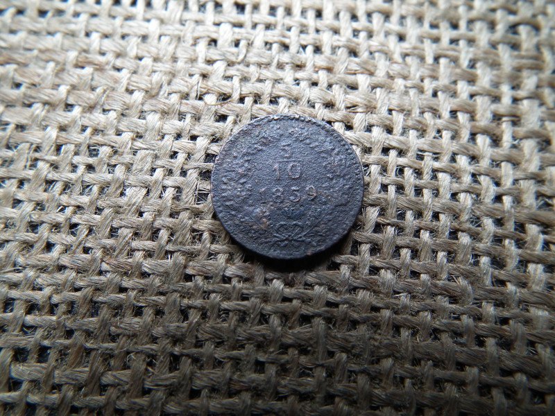 5/10 krajcár 1859 V , Velence , ritka 