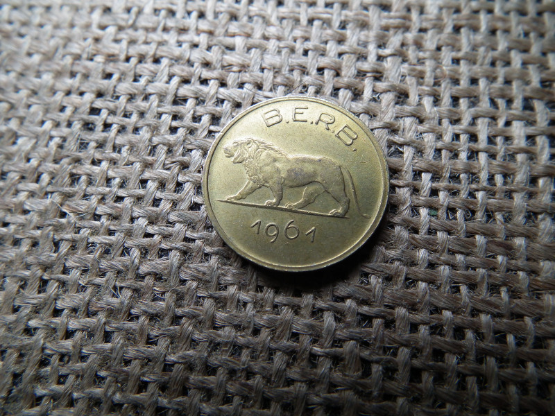 Ruanda , 1 frank 1961 , franc 