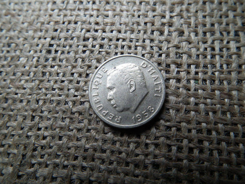 Haiti 5 centimes 1958 