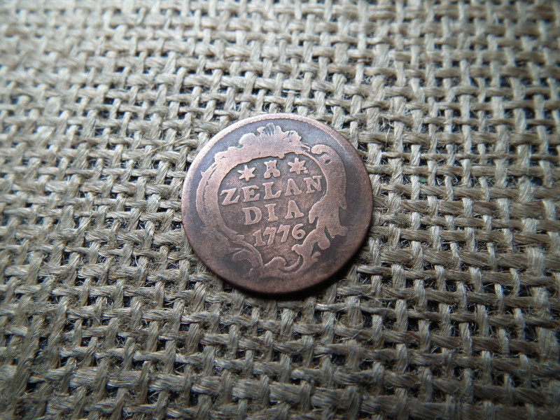 Zeeland tartomány ( Holland Köztársaság ) 1 duit 1776 
