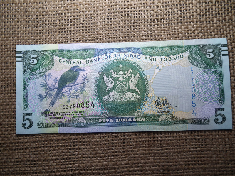  Trinidad és Tobago 5 dollars 2006 , dollár , UNC , C1