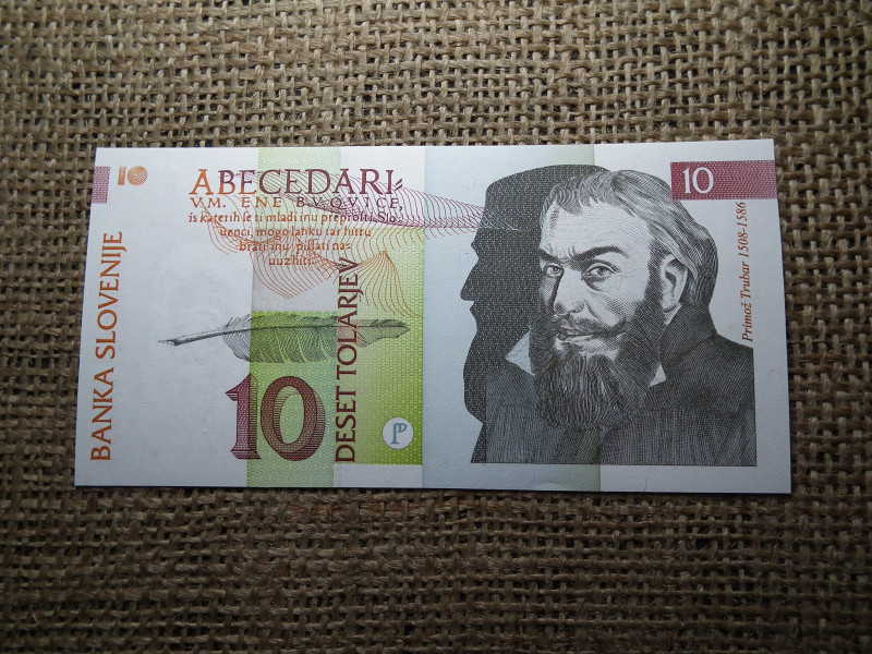 Szlovénia 10 tolarjev 1992 UNC , C1