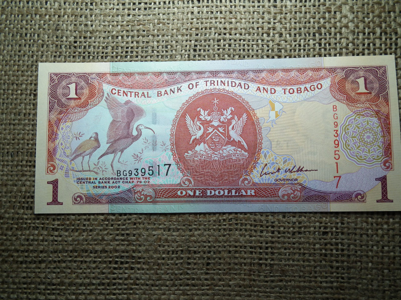   Trinidad és Tobago 1 dollar 2002 , dollár , UNC , C1