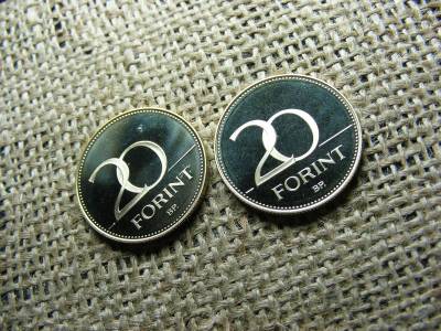 20 forintos érme, 2007, PP