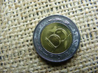 100 forintos érme, 2009, bicolor, BU