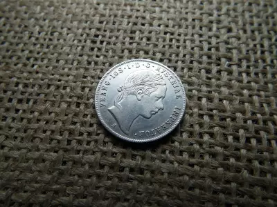 Ferenc József , ezüst 20 krajcár 1852 A , Bécs !