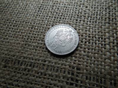 Ferenc József , ezüst 1/4 Florin 1862 A , Bécs 