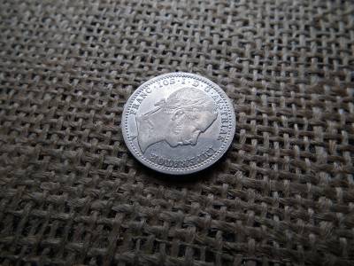 Ferenc József , ezüst 1/4 Florin 1862 A , Bécs 