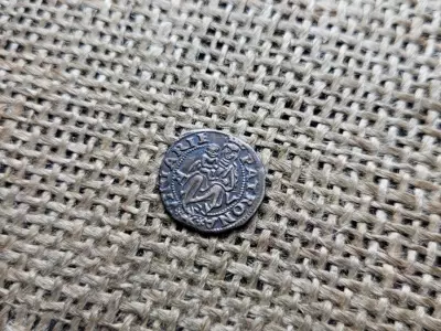 II. Lajos ezüst dénár 1526 AV , Visegrád   , denár