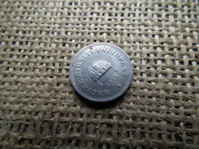 10 fillér 1915 KB , gyönyörű vas ! Így ritka 