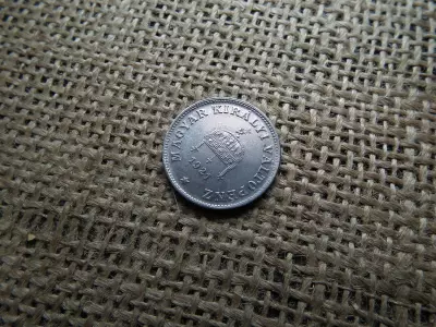 20 fillér 1921 KB , gyönyörű vas ! Így ritka 