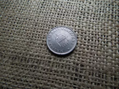 20 fillér 1921 KB , gyönyörű vas ! Így ritka 