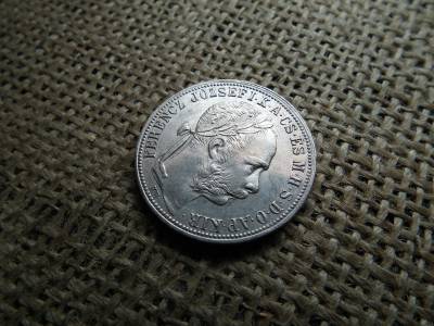 Ferenc József , ezüst 1 forint 1889 KB , Körmöcbánya 