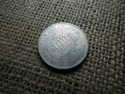 Ferenc József , ezüst 1 forint 1872 KB , extra , így ritka ,  Körmöcbánya 