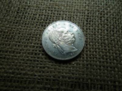 Ferenc József , ezüst 1 forint 1869 KB , Körmöcbánya 