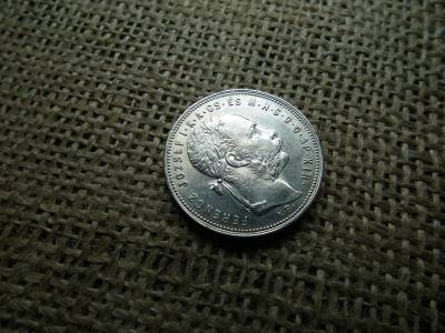Ferenc József , ezüst 1 forint 1881 KB , Körmöcbánya 