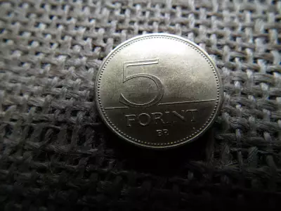 5 forint 1993 , ritka , hosszú vonalas , extra 