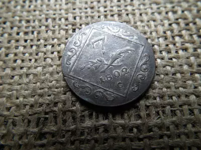 I. Ferenc , Ezüst 7 krajcár 1802 C , Prága , Csehország 