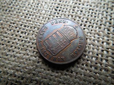 1 krajcár 1848 , extra , gyönyörű patina ! 