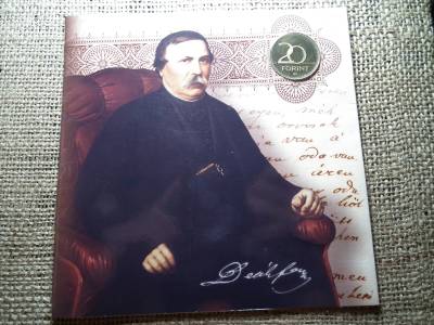 Deák Ferenc 20 forint 2003 PP , 1 lapos , sorból kivágott ! 